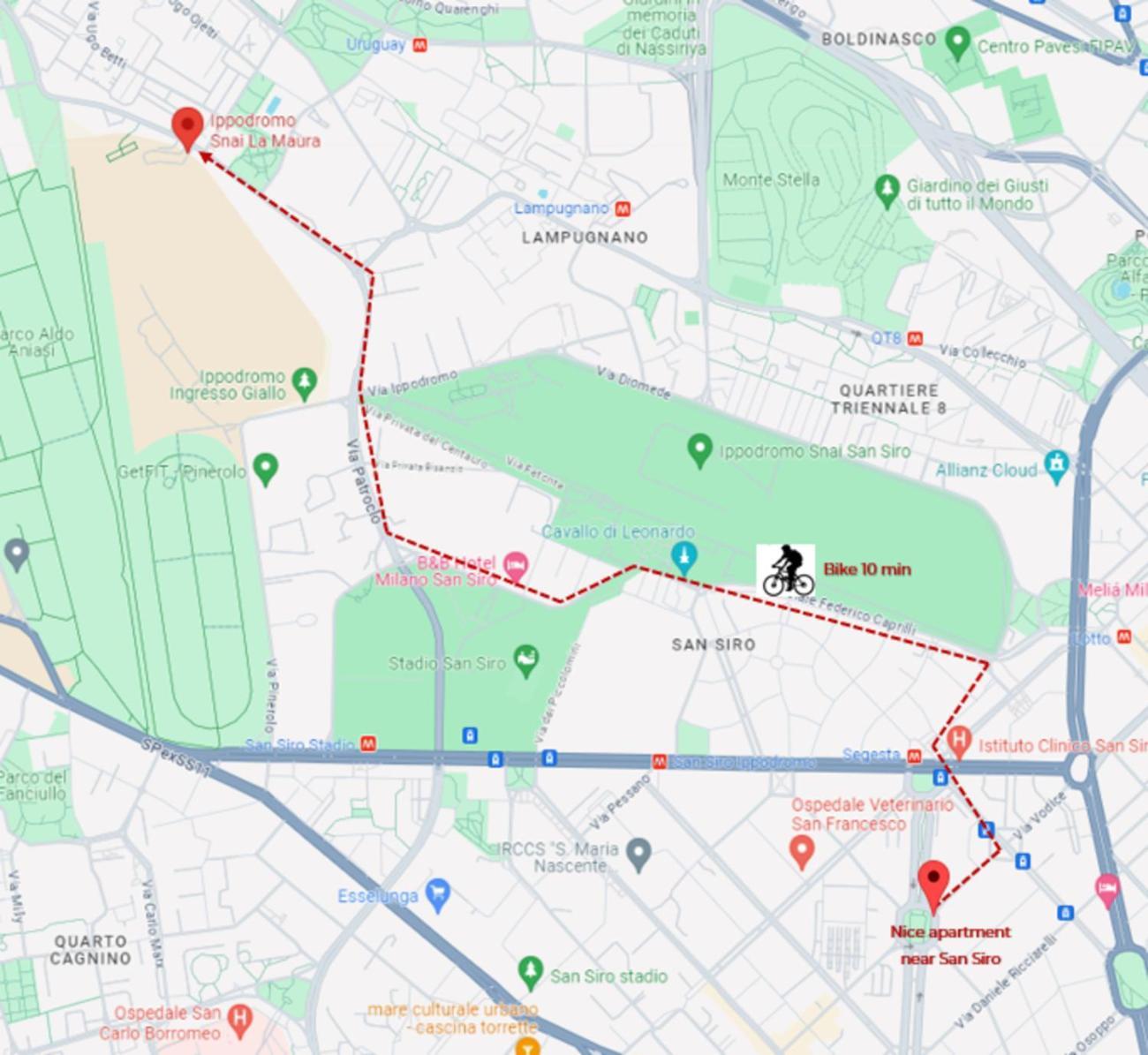 San Siro Comfort Apartment In 밀라노 외부 사진